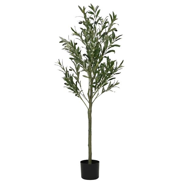 vidaXL Umelý olivovník 450 listov 120 cm zelený