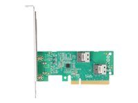 PCI Express 4.0 x8 karta na 2 x interný