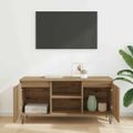 vidaXL TV skrinka 104 x 35 x 50 cm Remeselný dub Kompozitné drevo