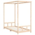vidaXL Rám detskej postele 90x200 cm masívna borovica