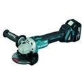 Makita Akumulátorová uhlová brúska 125 mm Li-ion LXT 18V/5,0Ah, Makpac