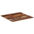 vidaXL Štvorcová stolová doska 80x80 cm, 15-16 mm, recyklovaný masív
