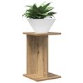 vidaXL Stojan na rastliny 2 ks Dub artisan 25 x 25,5 x 40,5 cm
