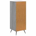 vidaXL Servírovacia skriňa Sivá sonoma 33 x 34,5 x 90 cm