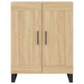 vidaXL Vysoká skrinka dub sonoma 69,5x34x180 cm spracované drevo