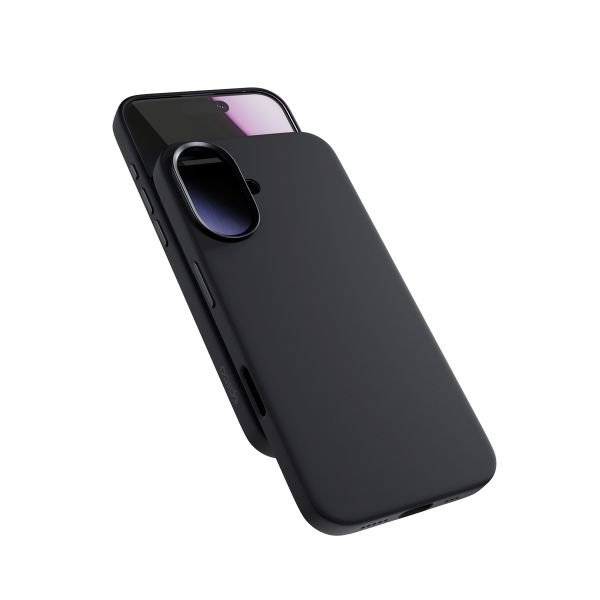 Epico Silicone Mag+ Case iPhone 17 - čierna