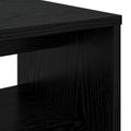 vidaXL TV skrinka 60 x 35 x 40 cm Čierny dub Kompozitné drevo