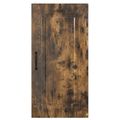 vidaXL Dvierka na umývačku Kalmar Dymová dub 40 x 31 x 80 cm