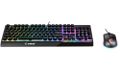 MSI herní set klávesnice s myší VIGOR GK30 COMBO/ drátový/ RGB podsvícení/ USB/ CZ+SK layout Set klávesnice a myši, herní, drátový, RGB podsvícení, CZ+SK layout, USB, cerný