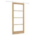 vidaXL Posuvné dvere ORKDAL Prírodná 93 x 211 cm