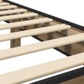 vidaXL Rám postele s čelom Dub artisan 80 x 200 cm Kompozitné drevo