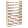 vidaXL Stojan na víno 72,5x25x111,5 cm borovicový masív