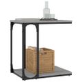 vidaXL Príručný stolík sivý dub sonoma 50x35x52 cm spracované drevo