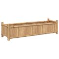 vidaXL Kvetináč 100x30x25 cm bambus