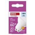 LED žiarovka Classic MR16 / GU10 / 7 W (60 W) / 806 lm / studená biela