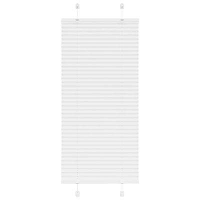 vidaXL plisovaná roleta biela 60x100 cm šírka látky 59,4 cm