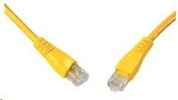 Solarix - patch kabel CAT5E UTP PVC 0,5 m žltý snag-proof