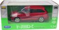 Welly auto 1:24 ŠKODA FABIA COMBI II 2009 červená
