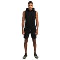 Tielko Essential Hoodie Tank Black - STRIX, veľkosť S, 95 % cotton, 5 % elastane