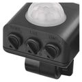 LED reflektor GLARO EMOS ZS2344B s pohybovým senzorom, 50 W, čierny, IP54, 5000 lm, neutrálna biela