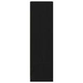 vidaXL Highboard Black Oak 29,5x34x119,5 cm Engineered Wood