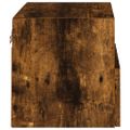 vidaXL TV nástenné skrinky 2 ks dymový dub 40x30x30cm kompozitné drevo