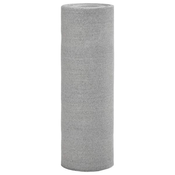 vidaXL Tieniaca sieť bledosivá 1,2x10 m HDPE 195 g/m²