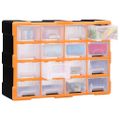vidaXL Organizér so 16 strednými zásuvkami 52x16x37 cm