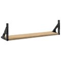 vidaXL Nástenné police 2 ks dub sonoma 60x15x15,5 cm