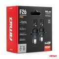 LED žiarovky hlavného svietenia Séria F26 PRO LumiTec LIMITED +130% DUO FULL CANBUS H4 H19 12V 24V AMiO-04871