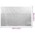 vidaXL Plávajúca solárna bazénová fólia z PE 1200x600 cm sivá