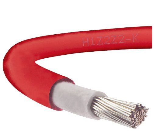 Solárny kábel FVE H1Z2Z2-K 4mm2, červený 50m, 1500V