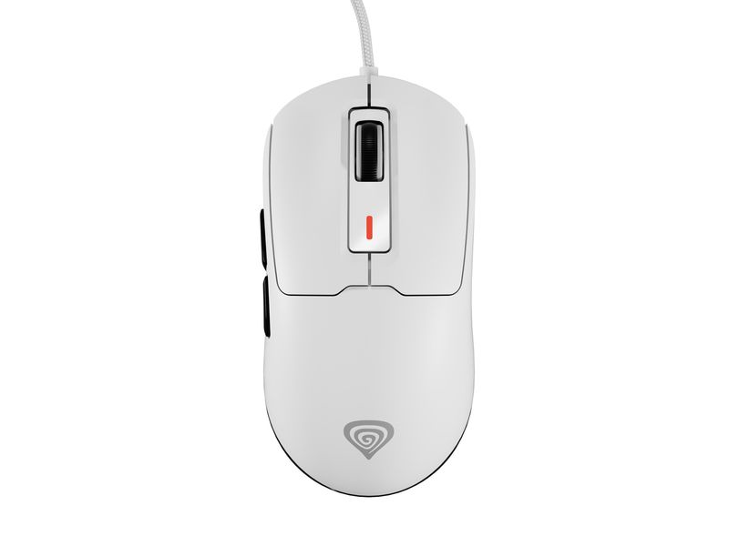 Genesis herná myš KRYPTON 660/Herná/Optická/12 000 DPI/Drôtové USB-A/Biela