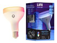 LED žiarovka - tvar: BR30 - E27 - 11,5 W (ekvivalentná 75 W) - trieda F - viacfarebné/teplé až studené biele svetlo - 1500-9000 K - biela