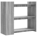 vidaXL Konzolový stolík sivý sonoma 100x35x90 cm kompozitné drevo