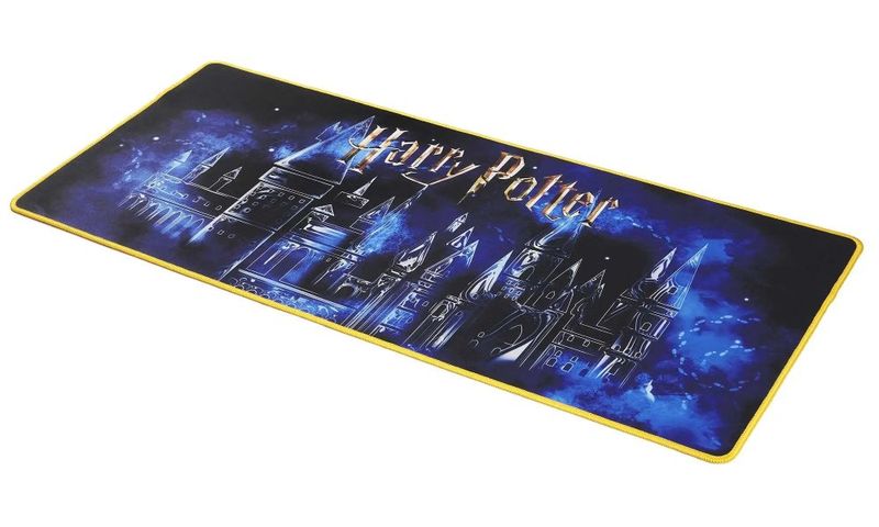 Harry Potter herná podložka XXL/ 90 x 40 cm Podložka pod myš, herná, 900×400×3mm, modrá