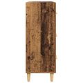 vidaXL Servírovacia skriňa Staré drevo 69,5 x 34 x 90 cm