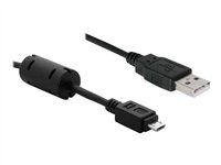 Kábel USB - USB (M) na Micro USB typ B (M) - 1 m