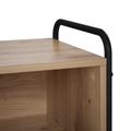 vidaXL TV skrinka 140 x 39,5 x 50 cm Dub artisan Kompozitné drevo