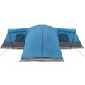 vidaXL Stan pre 16 osôb so strechou Modrá 680 x 510 x 210 cm