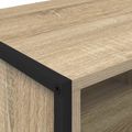 vidaXL Skriňa na topánky 60 x 35 x 44 cm Kompozitné drevo Sonoma