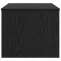 vidaXL Konferenčný stolík Čierny dub 102 x 50,5 x 46,5 cm