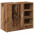 vidaXL Kúpeľňová skriňa Staré drevo 63 x 29 x 55 cm Kompozitné drevo