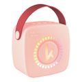 Bluetooth Mini Karaoke set mikrofón a reproduktor Pink