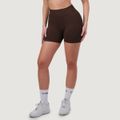 Dámske bezšvové šortky NEO Mocha - GymBeam, veľkosť M, 90% Nylon,10% Elastane