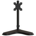 vidaXL Držiak monitora čierny oceľový VESA 75/100 mm