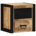 vidaXL nočné skrinky 2 ks 40x35x40 cm masívne hrubé drevo mango