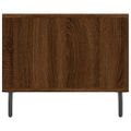vidaXL Konferenčný stolík hnedý dub 90x50x40 cm kompozitné drevo