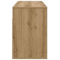 vidaXL Nízka skriňa 102 x 32 x 48,5 cm Remeselný dub