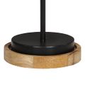 vidaXL Stolová lampa 25 W biela 17x17x50 cm E27